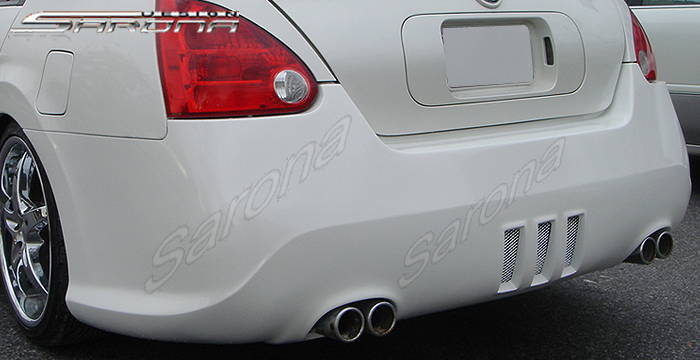 Custom Nissan Maxima Rear Bumper  Sedan (2004 - 2008) - $590.00 (Part #NS-001-RB)